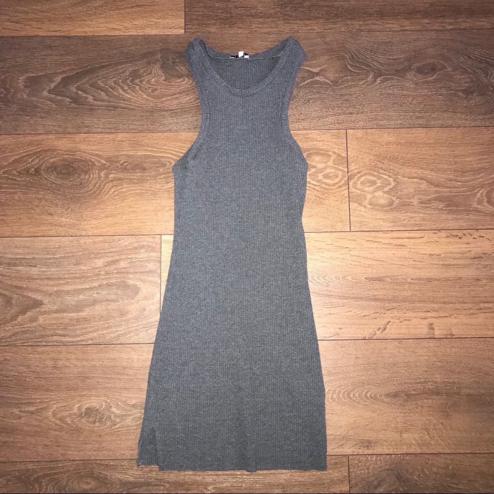 Ribbed Mini Dress